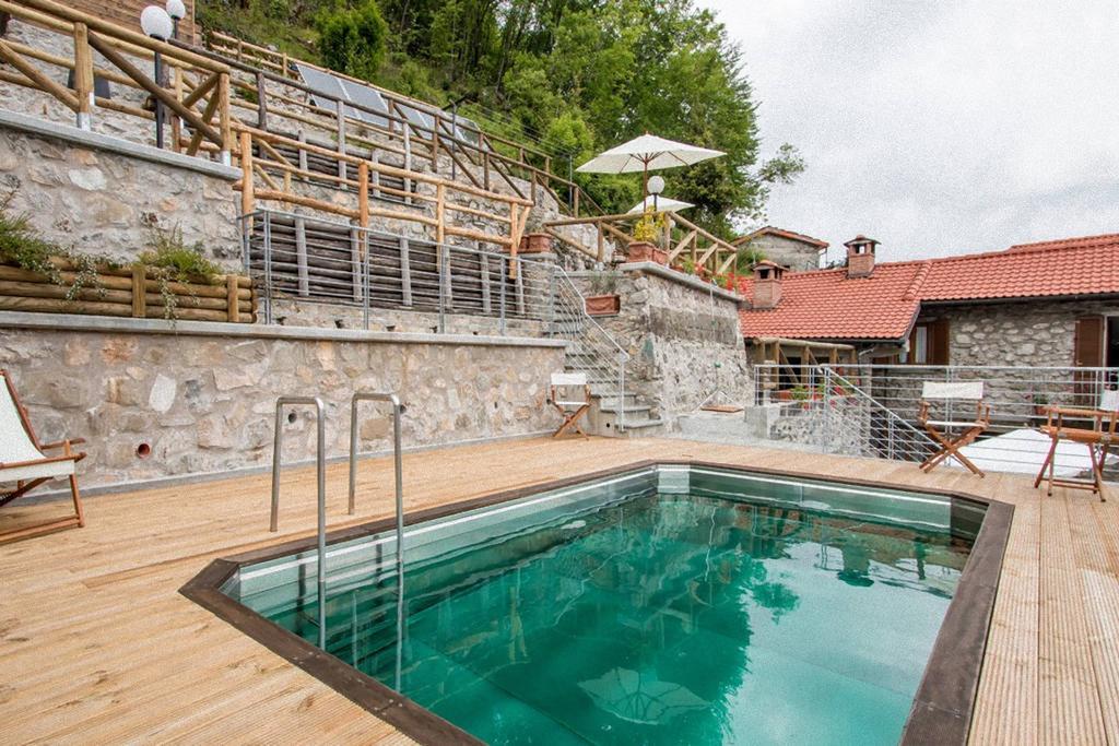 Agriturismo La Calamaia Gorfigliano エクステリア 写真